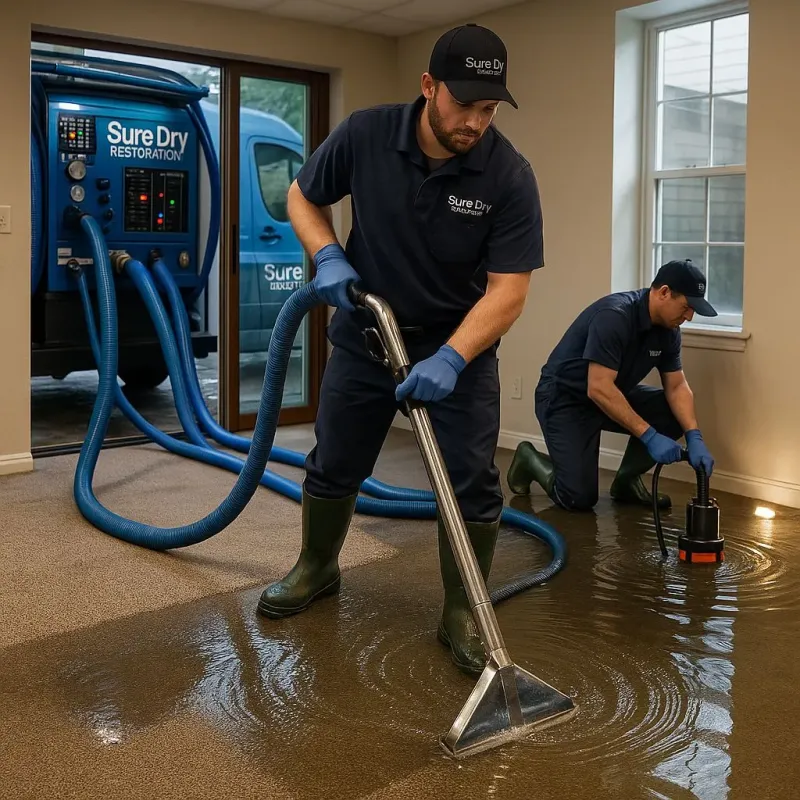 Water Extraction and Removal process in Fort Polk North, LA